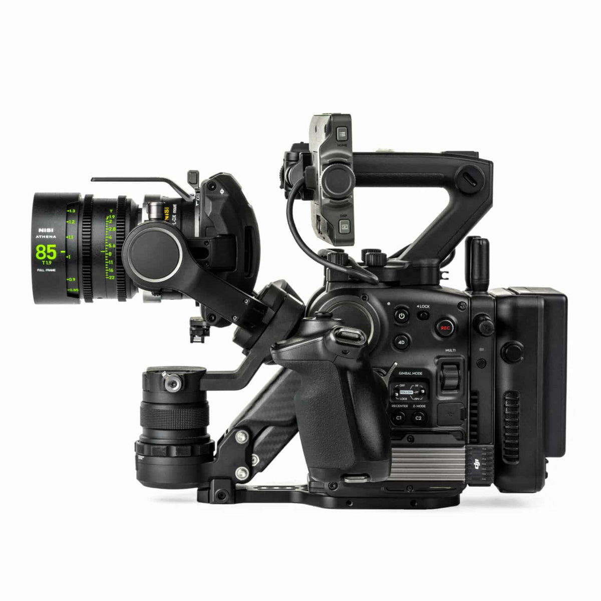 Adaptateur d’objectif NiSi Athena PL-DJI DX – Monture PL vers monture DJI DX