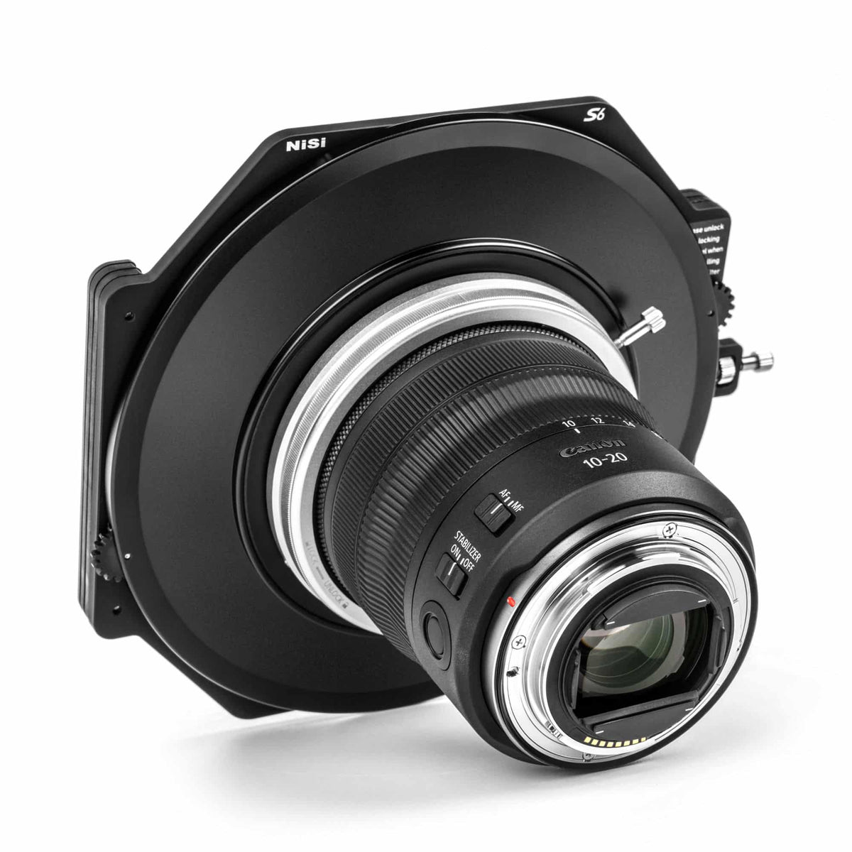 Porte Filtre NiSi S6 pour Canon RF 10-20mm F/4 L IS STM