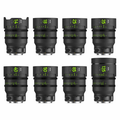 Kit d'objectifs NiSi Cinéma Athena Prime FF (Plein Format) Master - Monture RF (Canon)